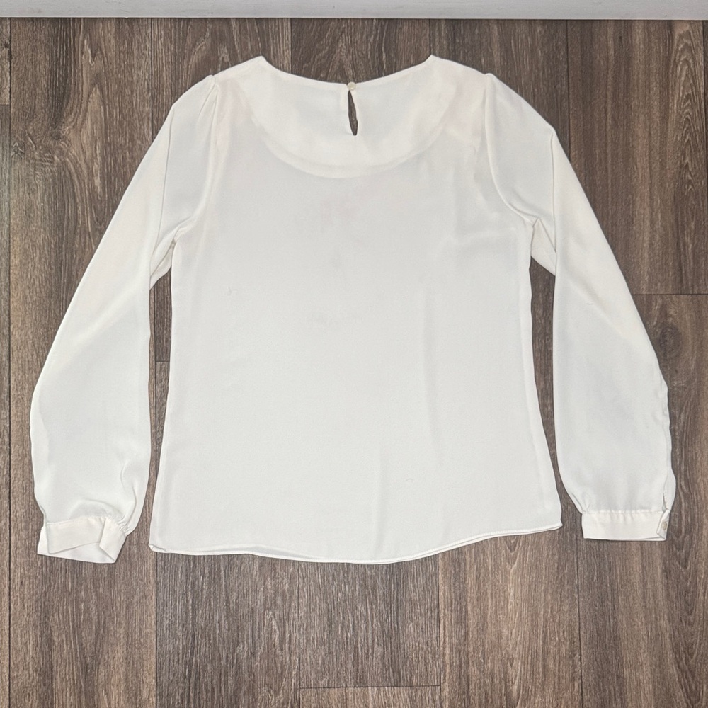 Jasmine Cream Women's Blouse Women’s Size Medium - Picture 9 of 10